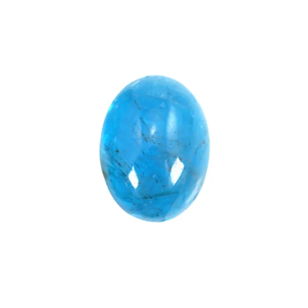 Apatite ovale cabochon 6x8mm x 1pc