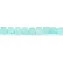 Amazonite du Pérou cube facetté 4.5mm x 38cm
