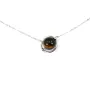 Curb chain for fully drilled bead - Rhodium-plated 925 Sterling Silver x 40cm
