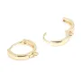 Orecchini a cerchio da decorare 16mm - Dorato x 2 pezzi