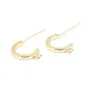 Clou Créole à décorer 11mm - Doré x 2pcs