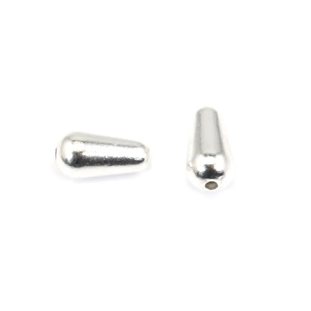 Perle a goccia 5x10mm - Argento 925 x 2 pezzi
