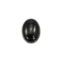 Cabochon Agata nera ovale 4x6mm x 4 pezzi