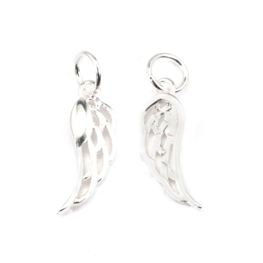 Pingente Asa 5x19mm - Prata 925 x 1 unidade
