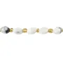 Howlite oliva sfaccettata 5x6mm x 37cm (45 pezzi)