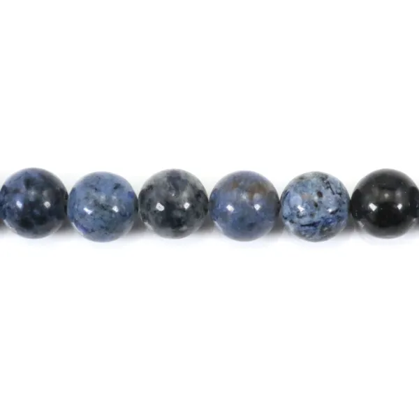 Dumortierite redonda 8mm x 38cm