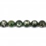 Lépidolite verte rond 9-10mm x 40cm