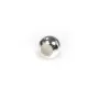Perla tappo rotondo 4mm - Argento 925 x 4pz