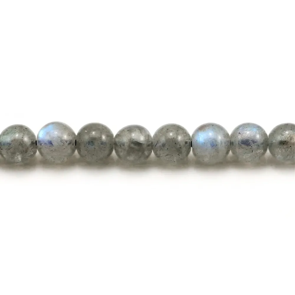 Labradorit Rund 6mm x 10 Stk.