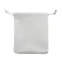 Pochette en velours gris clair, 10x12cm x 1pc