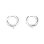 Criolla Durmiente para decorar 14mm - Plata 925 rodinada x 2uds
