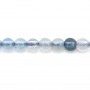 Aigue Marine rond 3mm x 40cm