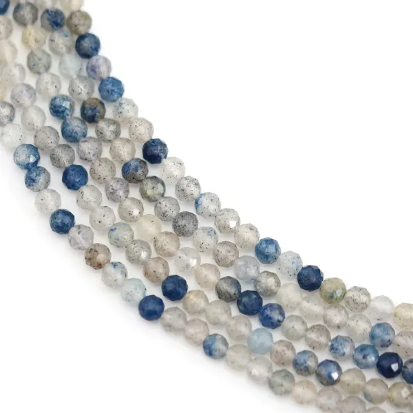 Jaspe K2 runder facettierter 2mm x 40cm