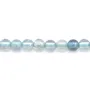 Aigue Marine rond 2mm x 40cm