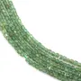 Apatite verde cubo sfaccettato 2mm x 39cm