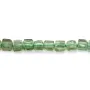 Apatite vert cube facetté 2mm x 39cm