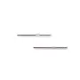 Publicar Tige Brinco de Prata 925 12mm x 6pcs