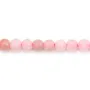 Opale rosa tonda 2mm x 39cm