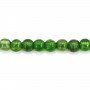 Diopside rond 2mm x 39cm