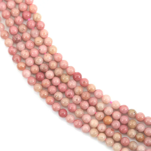 Rhodonit rund 3mm x 39cm