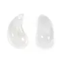 Pingente de cristal de quartzo em forma de gota 10x20mm x 1 unidade