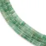 Aventurin-Rondelle - Heishi - 2x6mm x 39cm