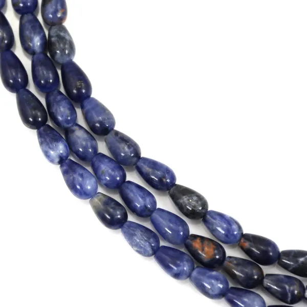 Sodalite goutte 6x9mm x39cm
