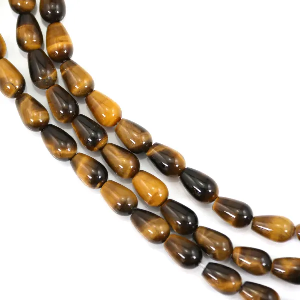 Ojo de Tigre gota 6x9mm x 40cm