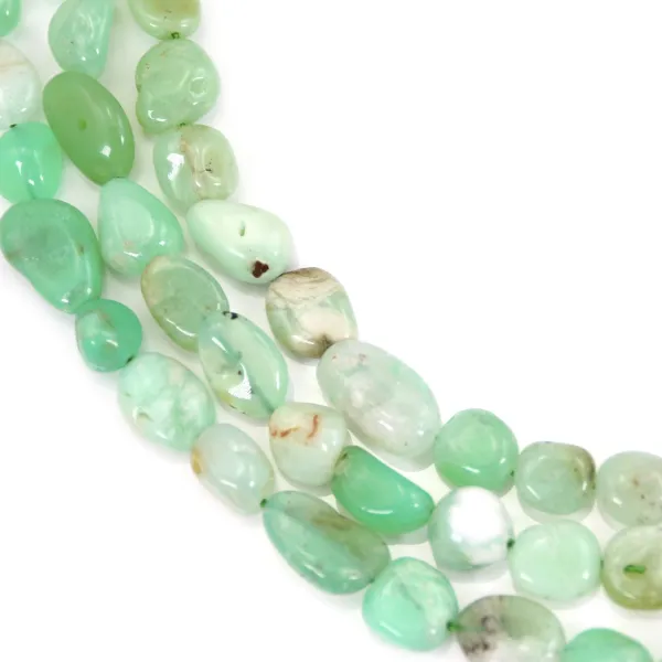 Chrysoprase baroque 7-9mm x 39cm