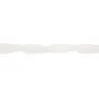 Jade blanc goutte 6x16mm x 40cm