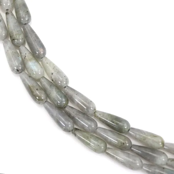 Labradorite goccia 6x16mm x 38cm