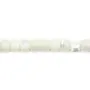 Nacre blanche rondelle 3x4mm x 39cm