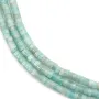 Amazonite del Perù, rondella Heishi 2x4mm x 38cm