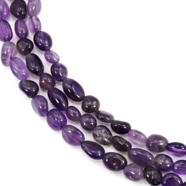 Amethyst Barocknugget 6-8mm x 39cm