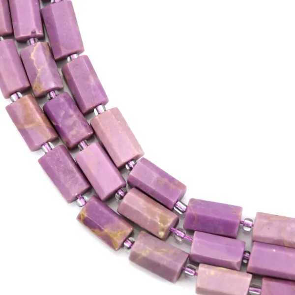 Phosphosidérite baroque 7x11mm x 40cm