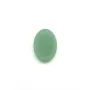 Flat oval Aventurine cabochon 13x18mm x 1pc