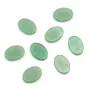 Cabochão de Aventurina oval plano 13x18mm x 1 peça