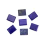 Cabujón de Lapislázuli rectangular plano 8x10mm x 1ud