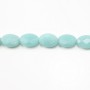 Amazonite Oval Faceted 8x10mm x 4 pcs