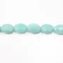 Amazonite Ovale facette 8x10mm x 4 pcs