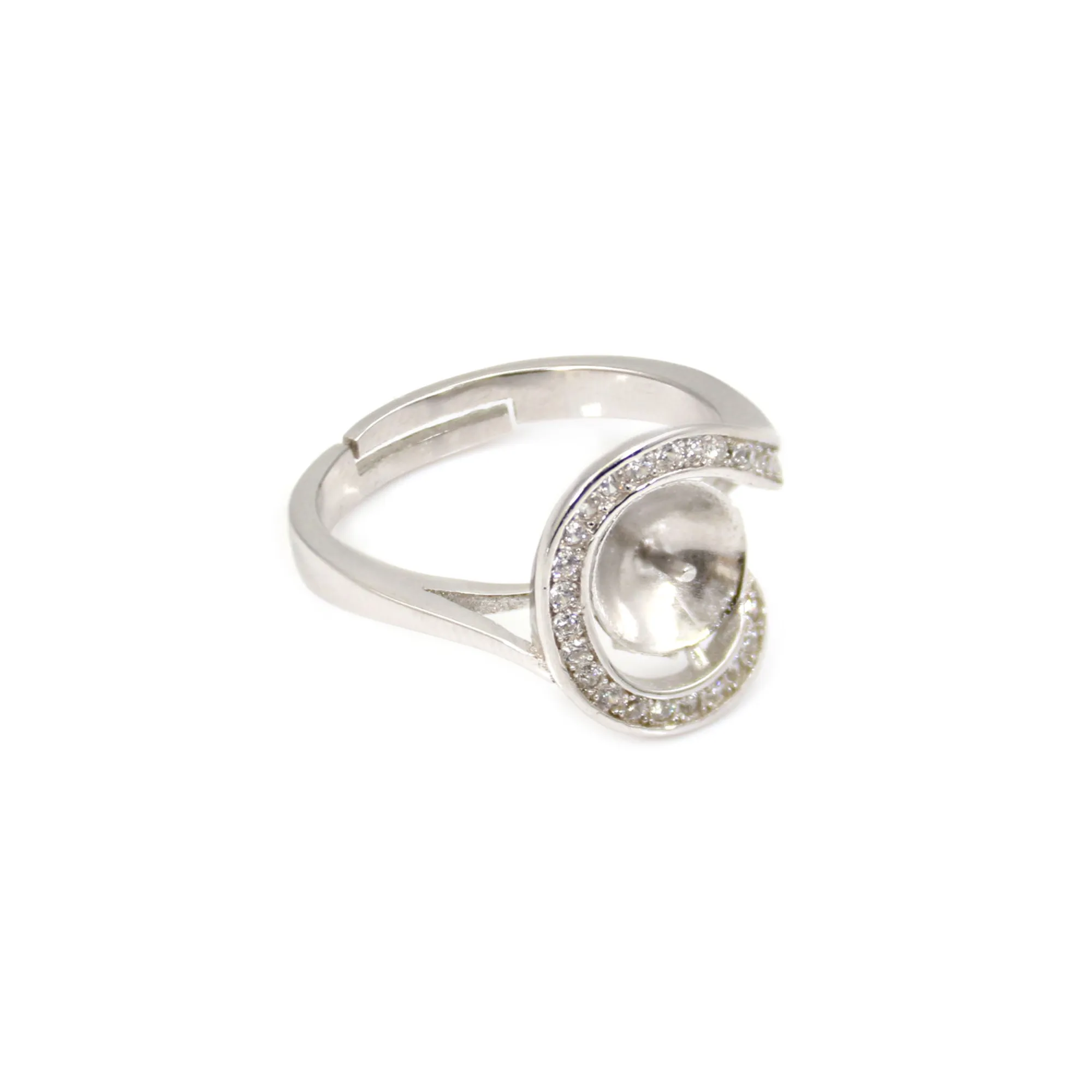 Bague Ajustable Père Noël – Merry Christmas – Argenté – Diamètre 25 Mm – Neuf Sans Emballage
