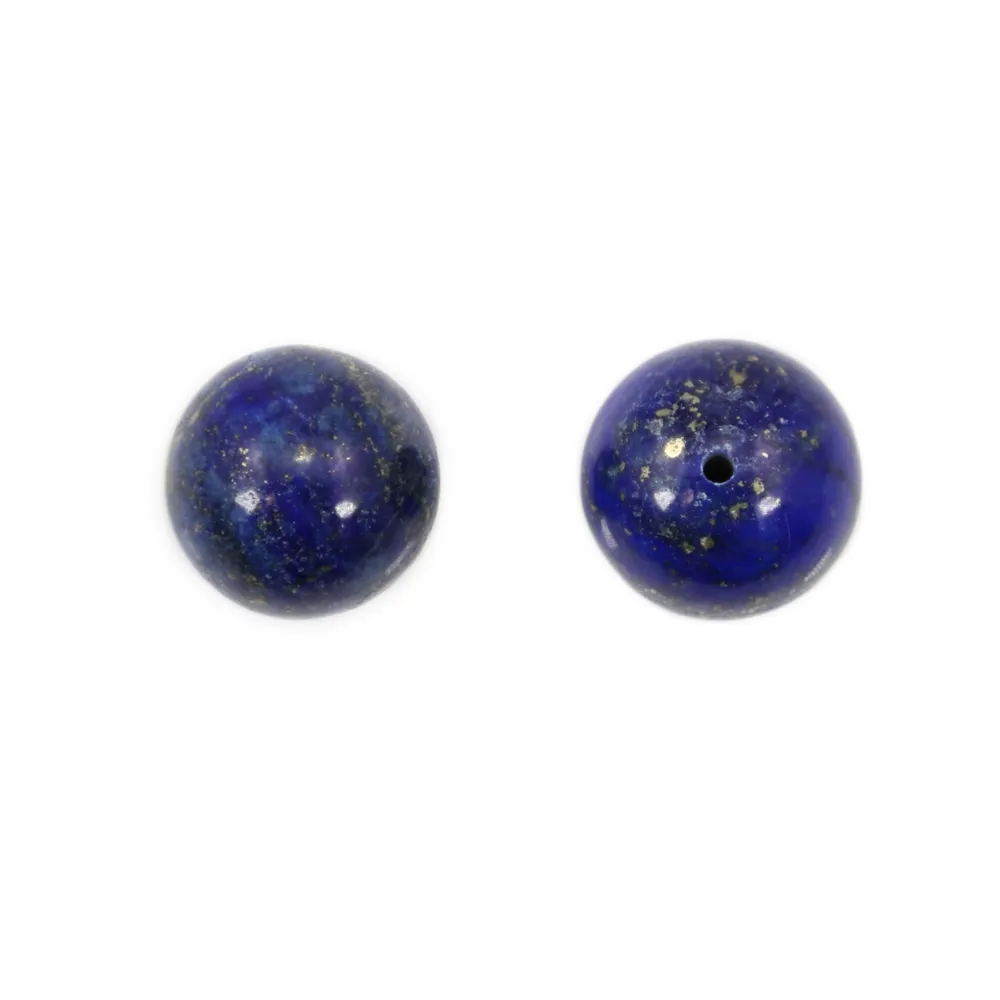 Lapis Lazuli tondo semi percé 12mm x 1pz
