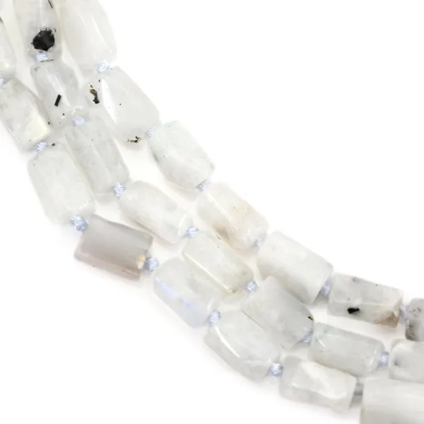 Pierre de lune barocco 7x11mm x 40cm