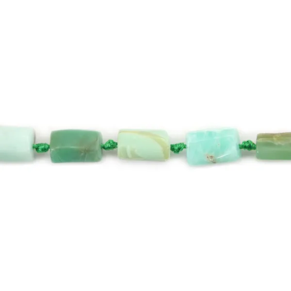 Chrysoprase baroque 7x11mm x 40cm