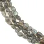Labradorite barroco 5-7mm x 39cm