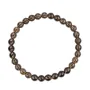 Armband Rauchquarz rund 6mm - Elastisch x 1 Stk.