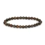 Bracciale in bronzo tondo 6mm - Elastico x 1pz