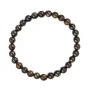 Bracelet Bronzite rond 6mm - Elastique x 1pc