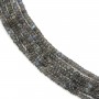 Labradorite rondelle heishi 3-4mm x 40cm