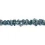 Diamant bleu brut 2-3mm x 42cm